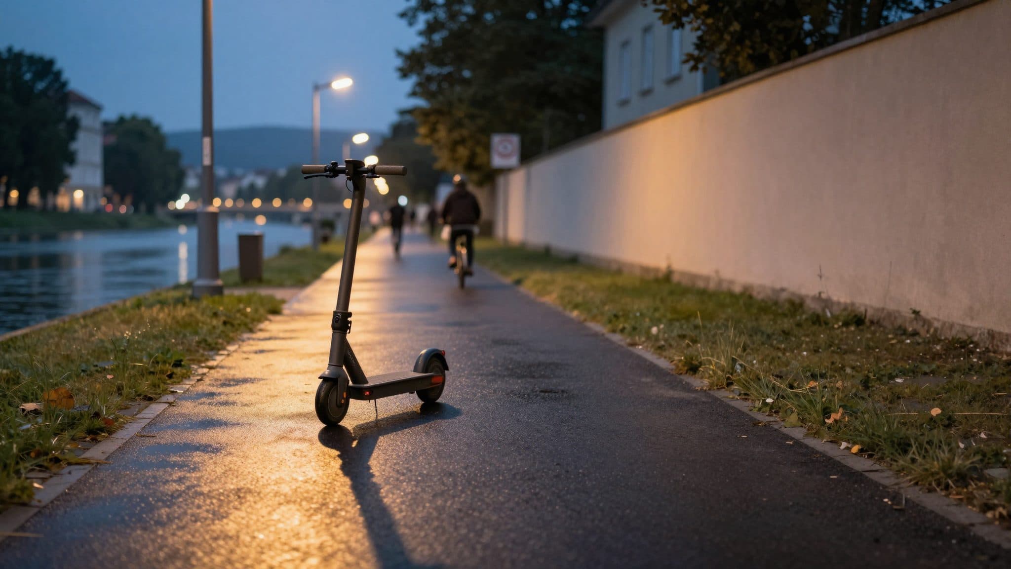 Conductor ebrio de patinete eléctrico interceptado en Wels – el vehículo circulaba demasiado rápido según la policía
