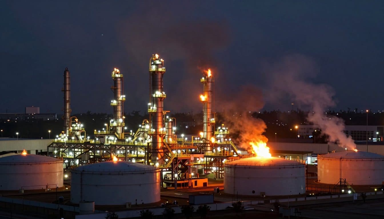 Ucrania ataca con drones la refinería de Sizran en la región del Volga y Rusia declara haber derribado 349 aparatos