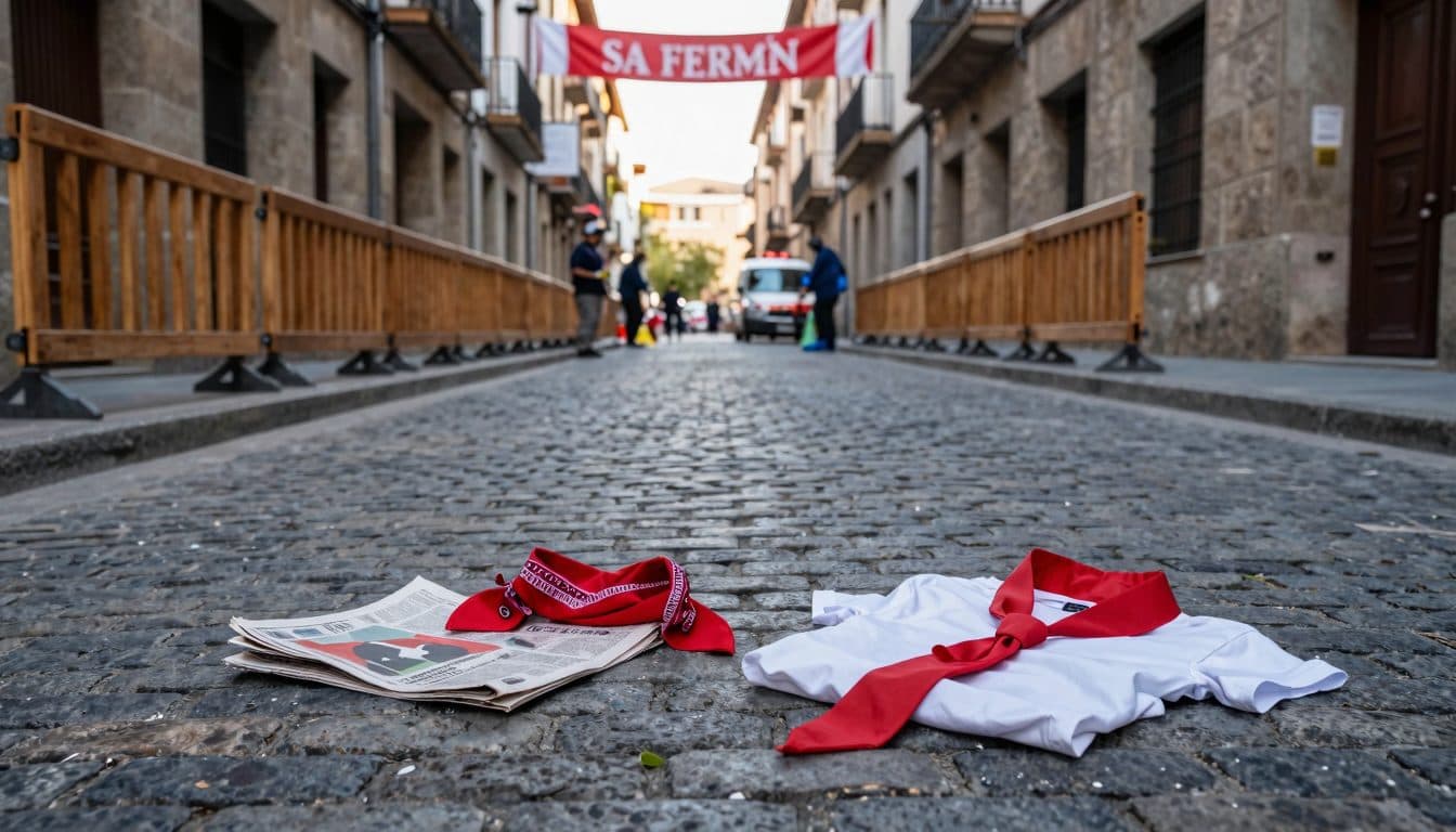 Diez heridos en la última carrera de toros de San Fermín en Pamplona – Detenido un influencer estadounidense