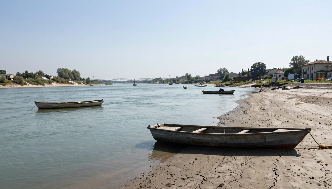 Sequía en el norte de Italia: el Po lleva un 70 por ciento menos de agua, los productores de parmesano luchan contra el calor