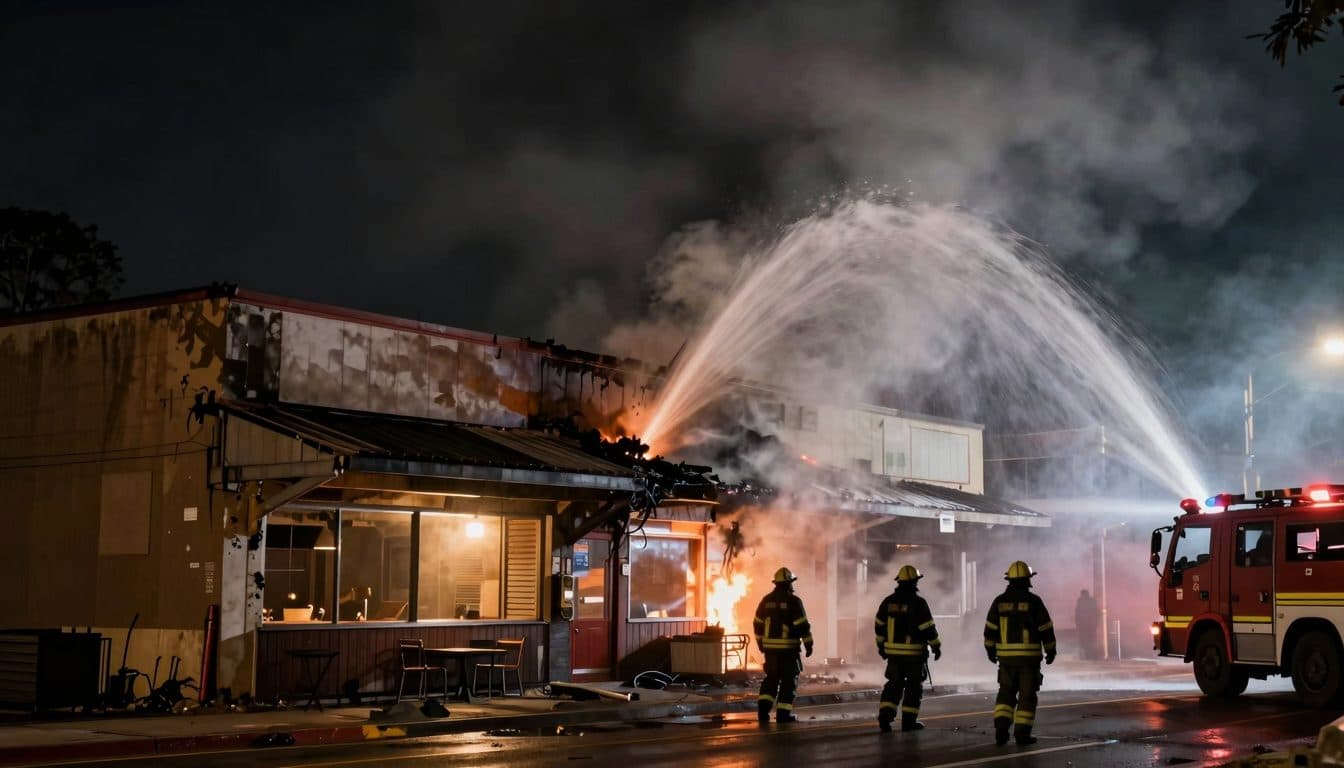 Incendio de un restaurante en Thusis GR: cinco personas desaparecidas