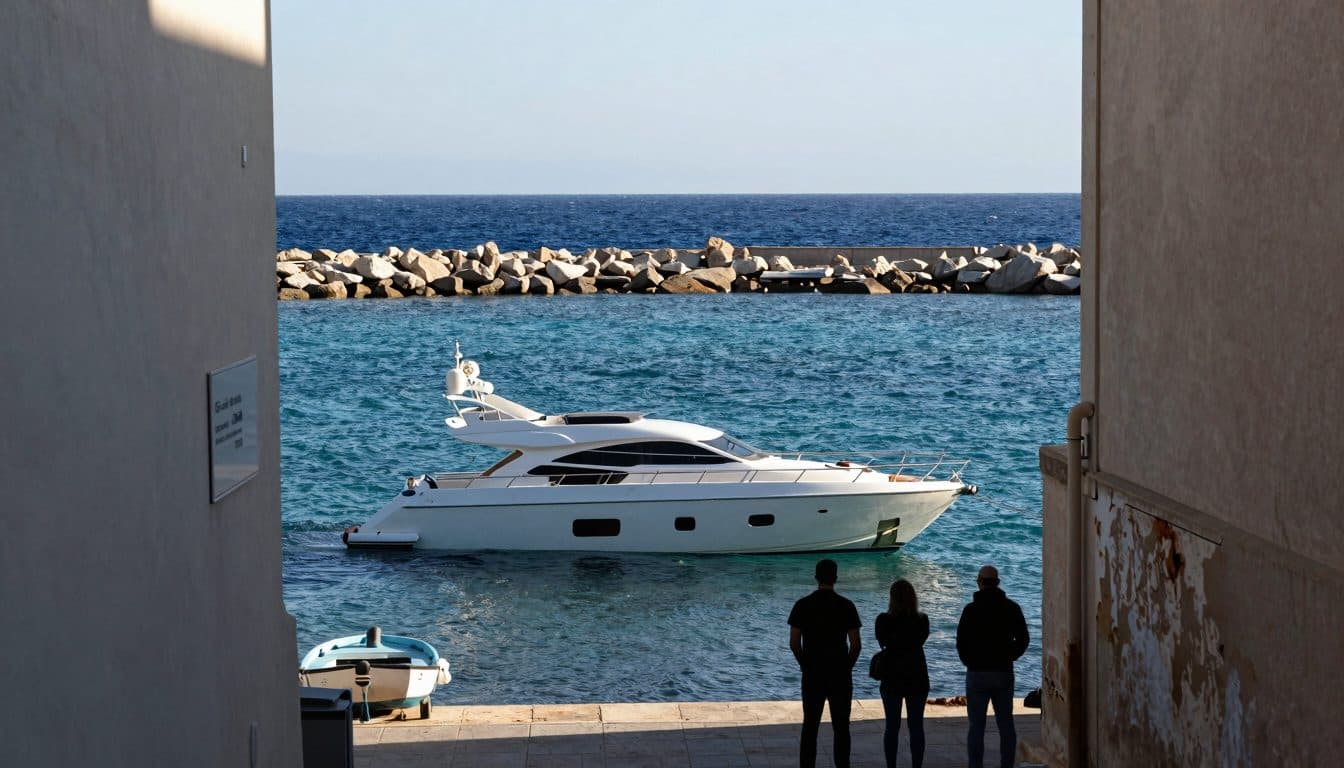 Yate de lujo de ocho millones de euros se hunde frente a Cerdeña cuatro días después del cambio de propietario