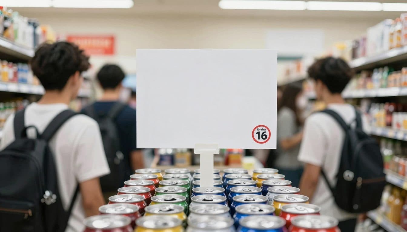 Inglaterra prohíbe la venta de bebidas energéticas a menores de 16 años a partir de abril de 2027