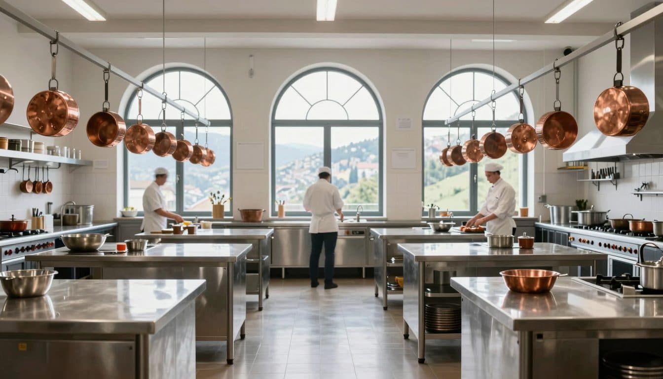 La escuela hotelera EHL de Lausana: donde los estudiantes cocinan, sirven y limpian habitaciones