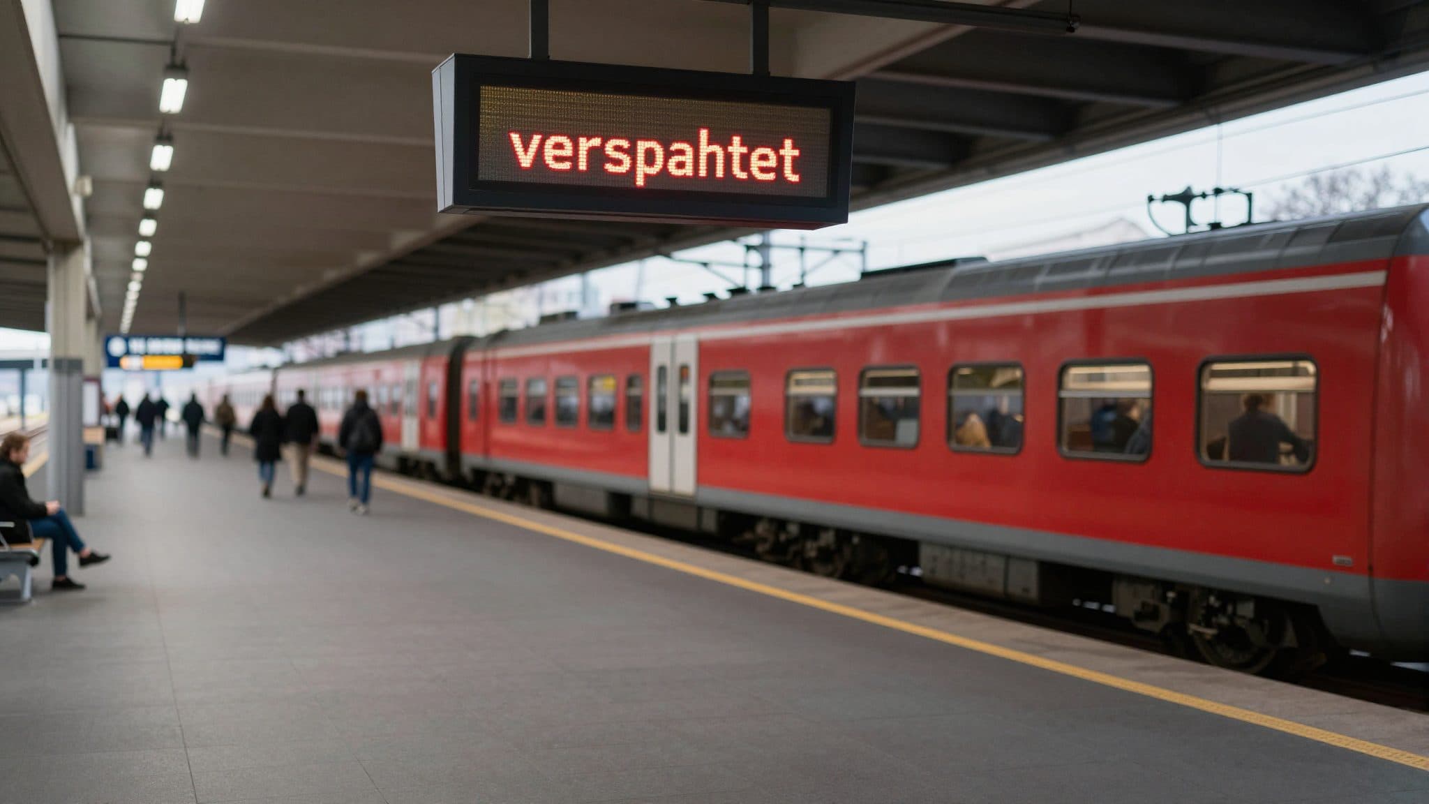 Deutsche Bahn: Casi uno de cada dos trenes de larga distancia llegó con retraso en julio