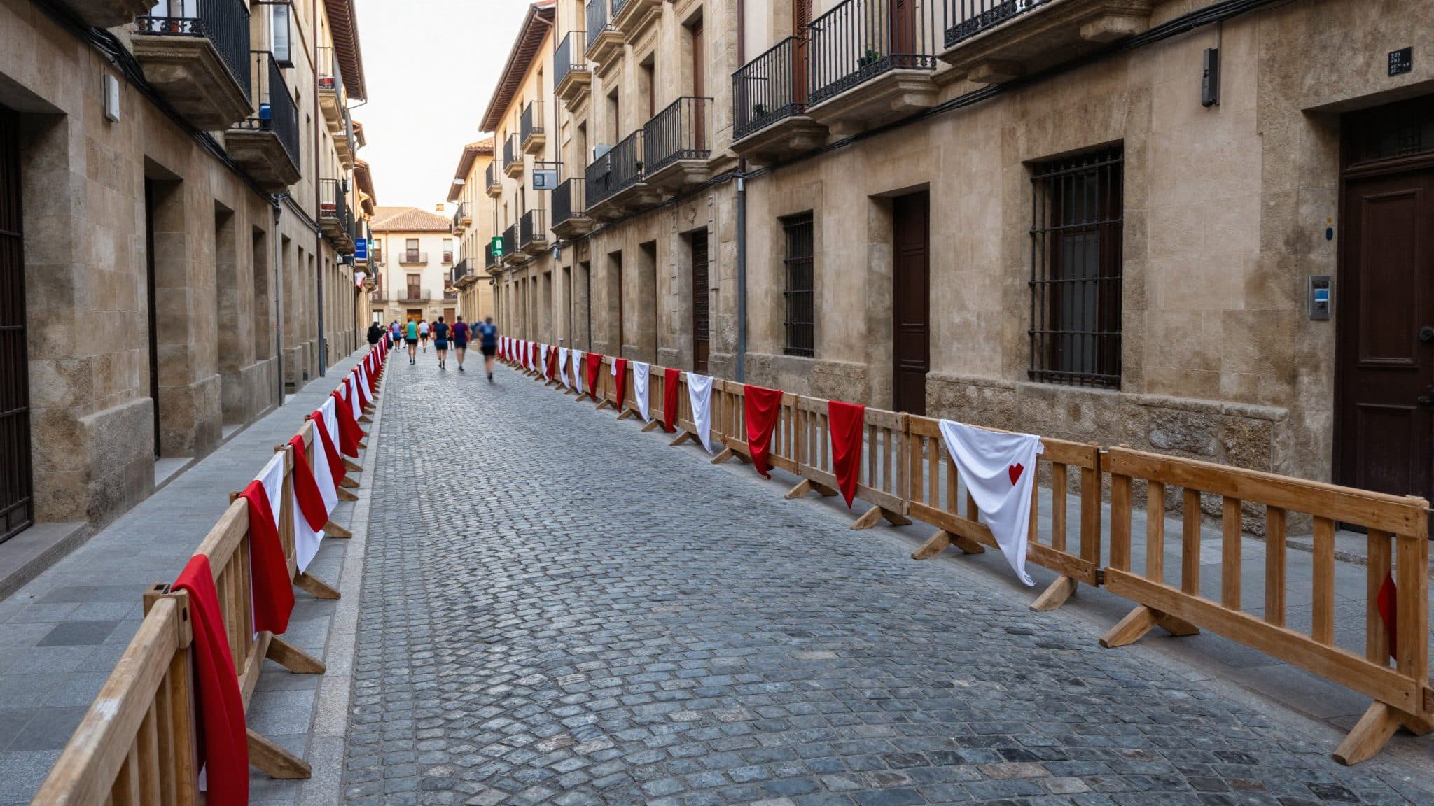 Cinco heridos en el primer encierro de las fiestas de San Fermín en Pamplona