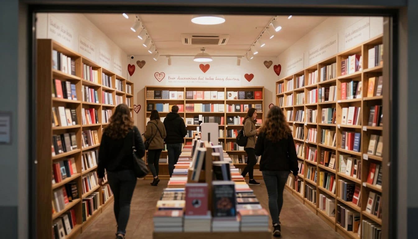 Una librería solo para romance: la tienda especializada berlinesa conecta con el sentir de la época