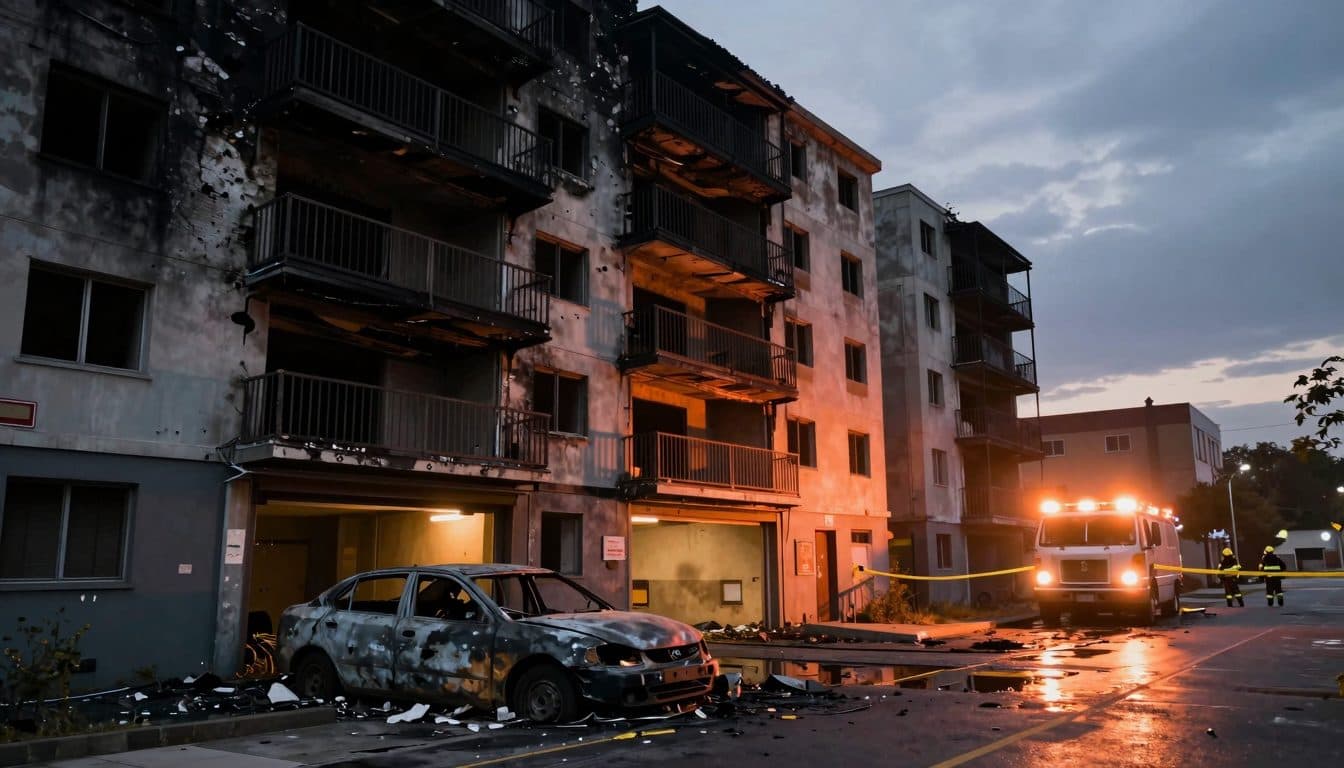 Activistas griegos de izquierda detenidos por un ataque incendiario en Salónica