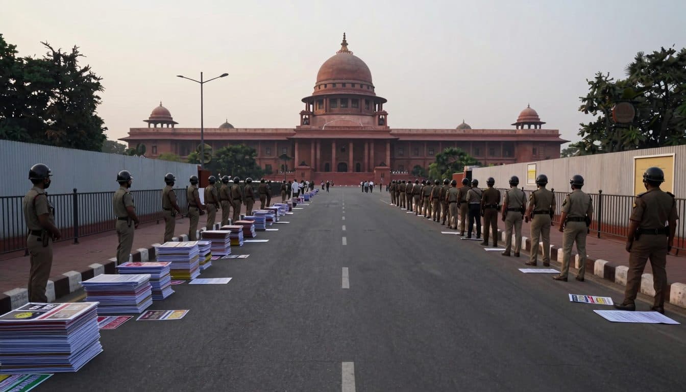El movimiento Cockroach protesta en Nueva Delhi contra el Gobierno de Modi