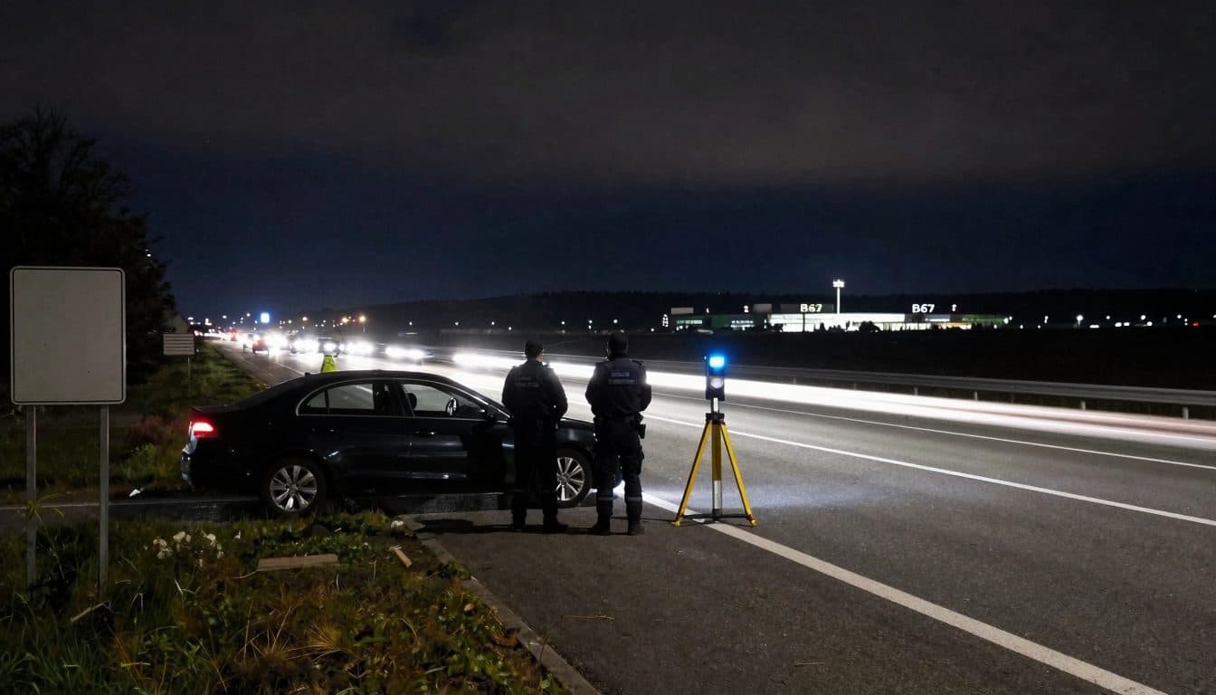 Joven de 19 años circula a 190 km/h por una zona de 80 al sur de Graz
