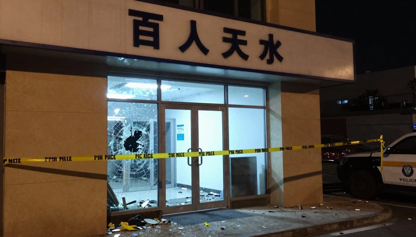 Detención tras intento de explosión de cajero automático en Aschbach-Markt