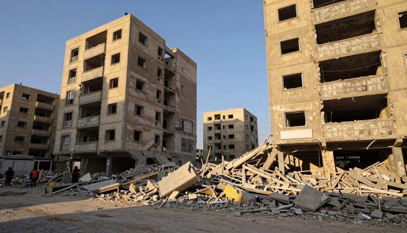 Ataques aéreos israelíes sobre la ciudad de Gaza causan varios muertos a pesar del alto el fuego