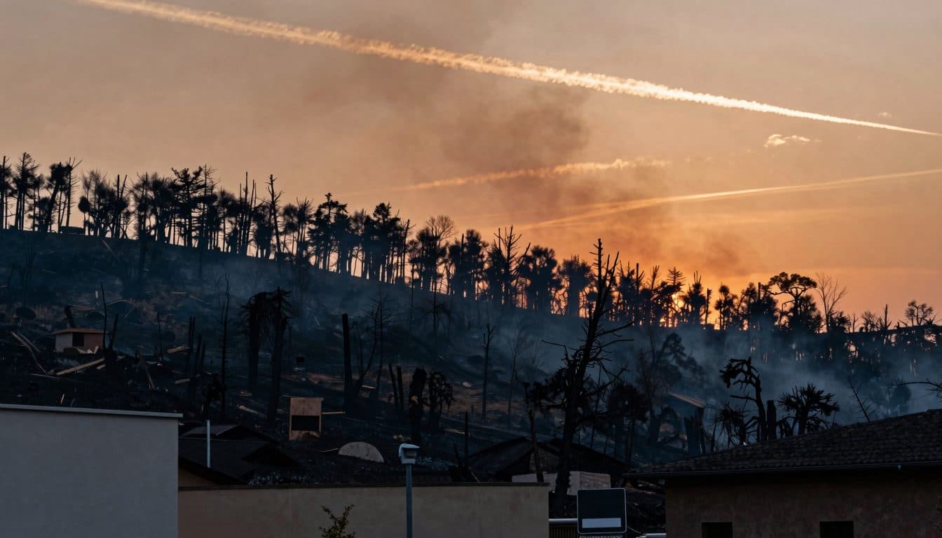 Incendio forestal en el sur de Francia: miles de personas evacuadas, tercera etapa del Tour de Francia modificada