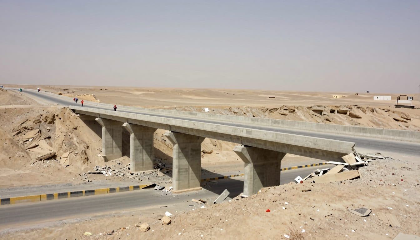 El ejército de EE. UU. ataca dos puentes en el sur de Irán según informes de medios iraníes