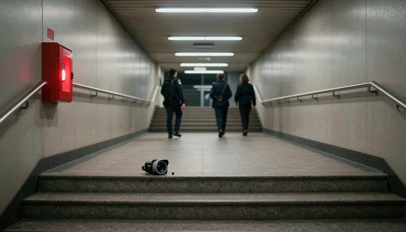 Hombre molesta a pasajeros en la estación U6 Währinger Straße y agrede a una policía