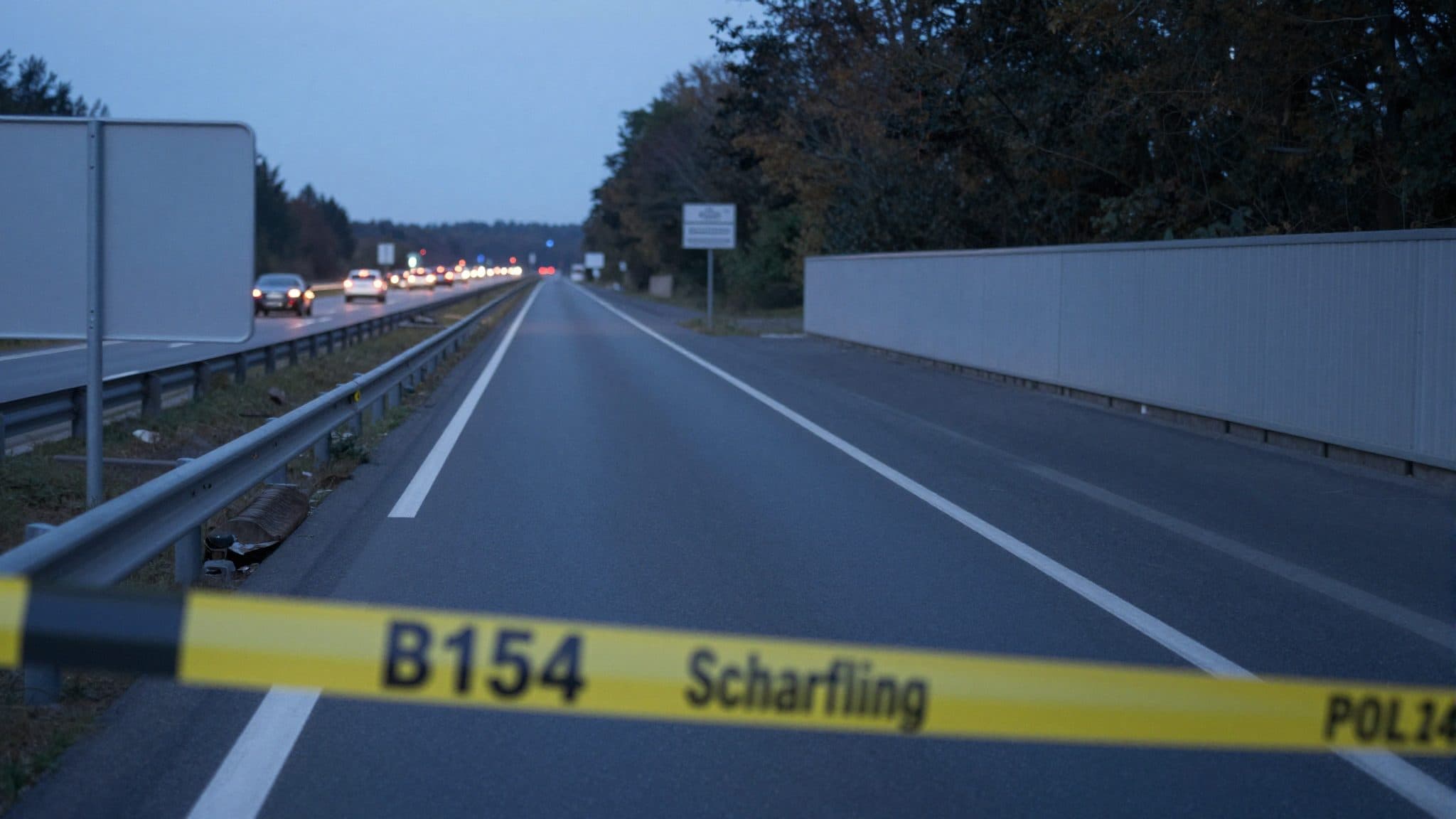 Accidente mortal de moto en Scharfling B154: la policía busca un familiar