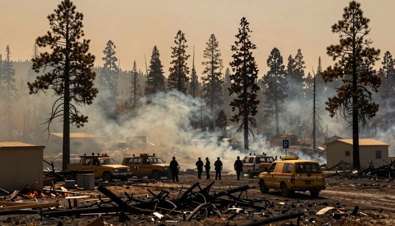 Helicóptero extinguidor se estrella en Utah – Fishlake