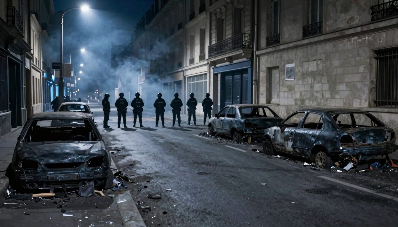 Francia Disturbios Eliminación Mundial: 183 ciudades, un muerto en Grenoble