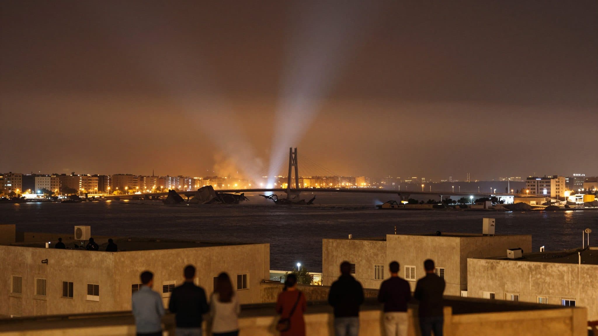 Ataques de EE.UU. Impactan Puentes y un Aeropuerto en el Sur de Irán Mientras Escalan las Tensiones en el Golfo