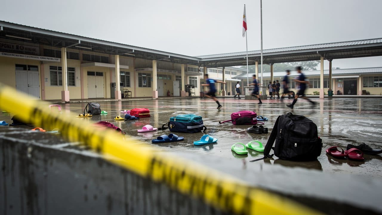 Tres alumnos mueren en un tiroteo en una escuela en Filipinas