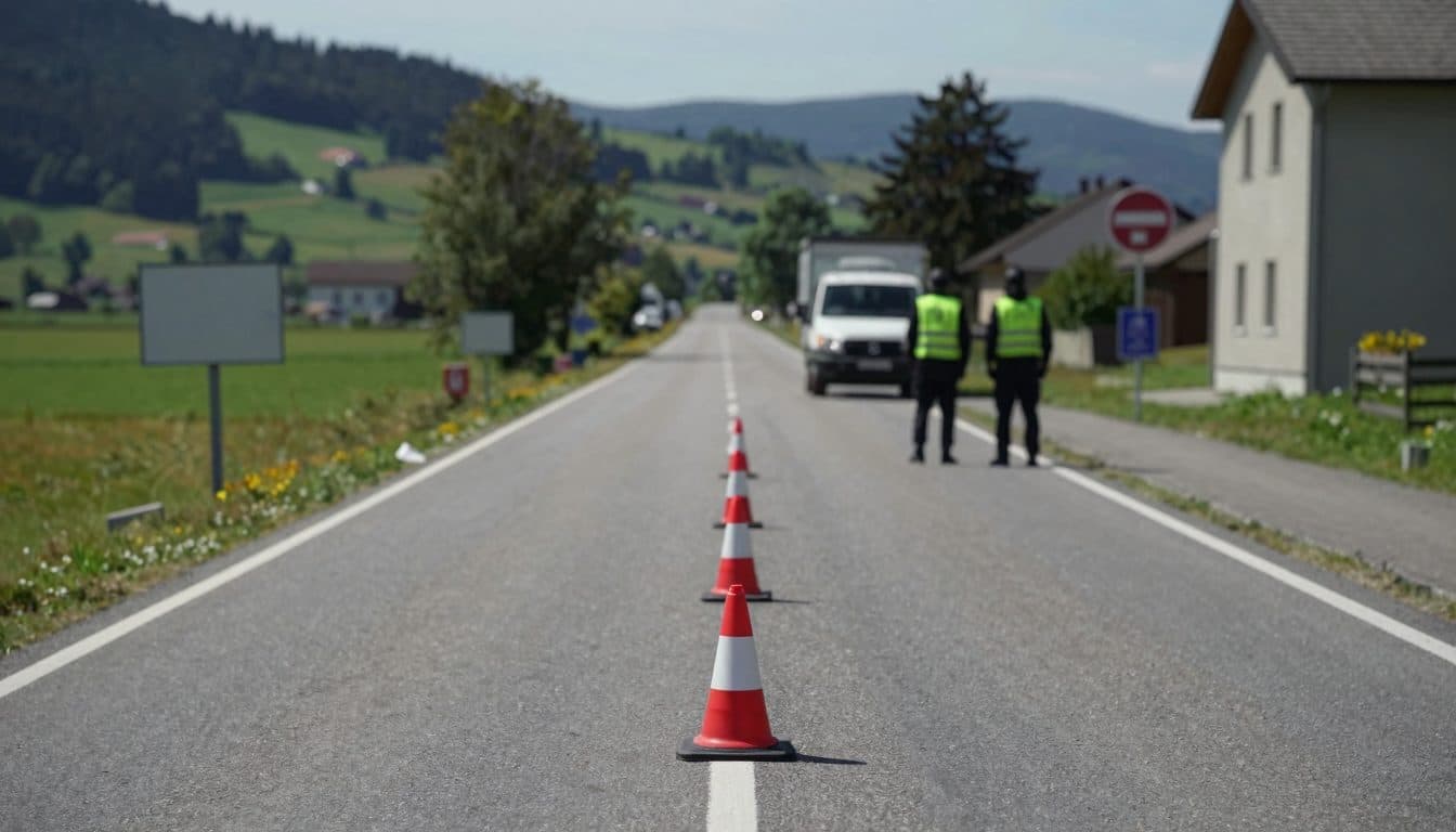 Ciclista muere tras colisión con camión en la Salzburger Straße en Eugendorf