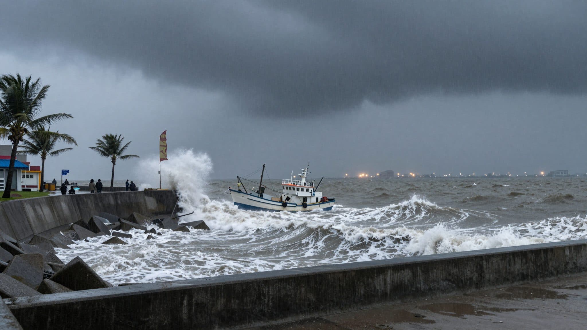 Supertaifún "Bavi" llega a Taiwán – la mayor tormenta en más de 30 años