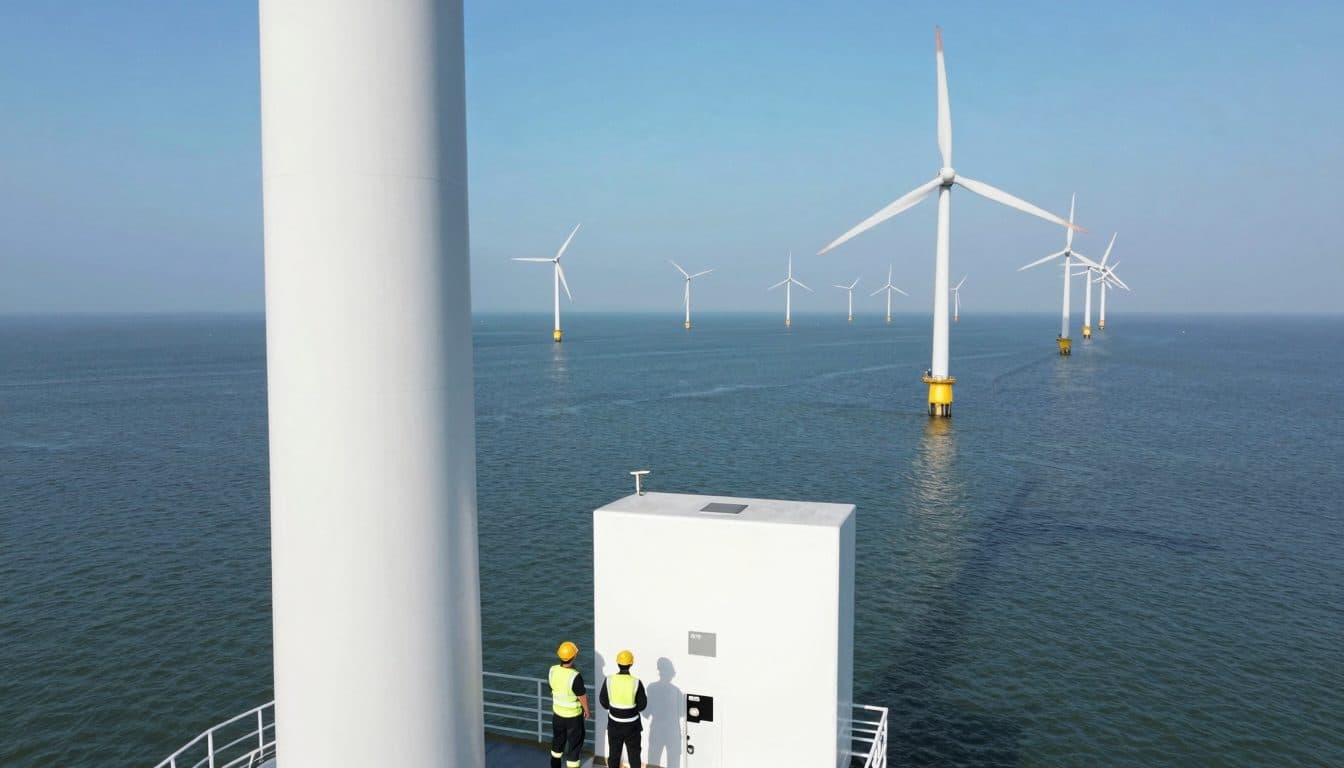 La energía eólica marina en Alemania supera por primera vez los diez gigavatios
