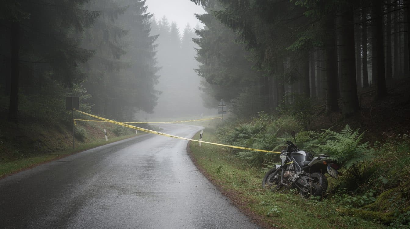 Hallan el cuerpo de un motorista desaparecido en la Selva Negra