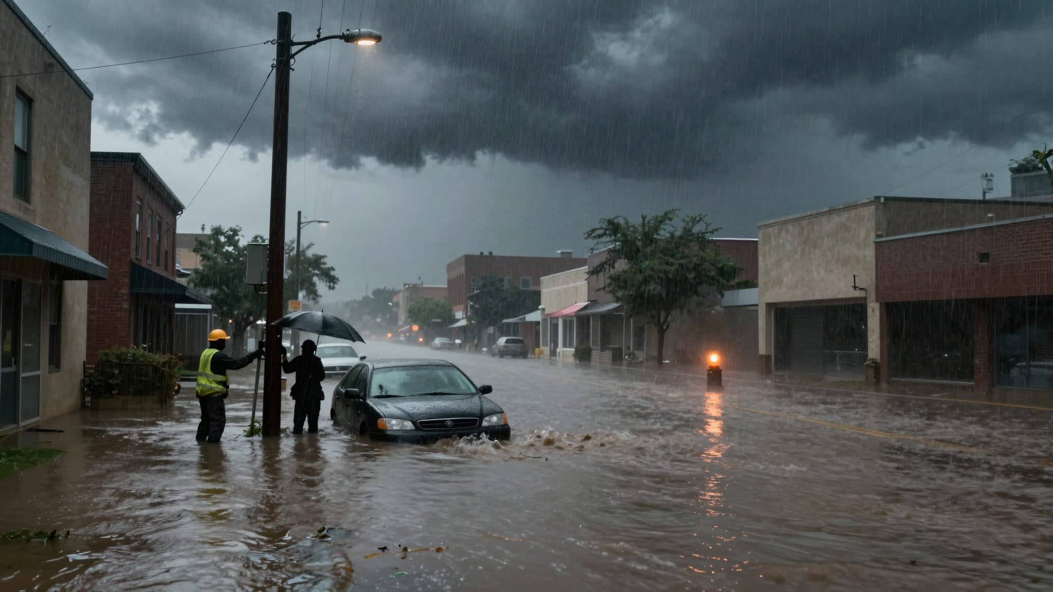 Tormentas azotan el noreste de EE.UU., causando inundaciones y avisos de tornado
