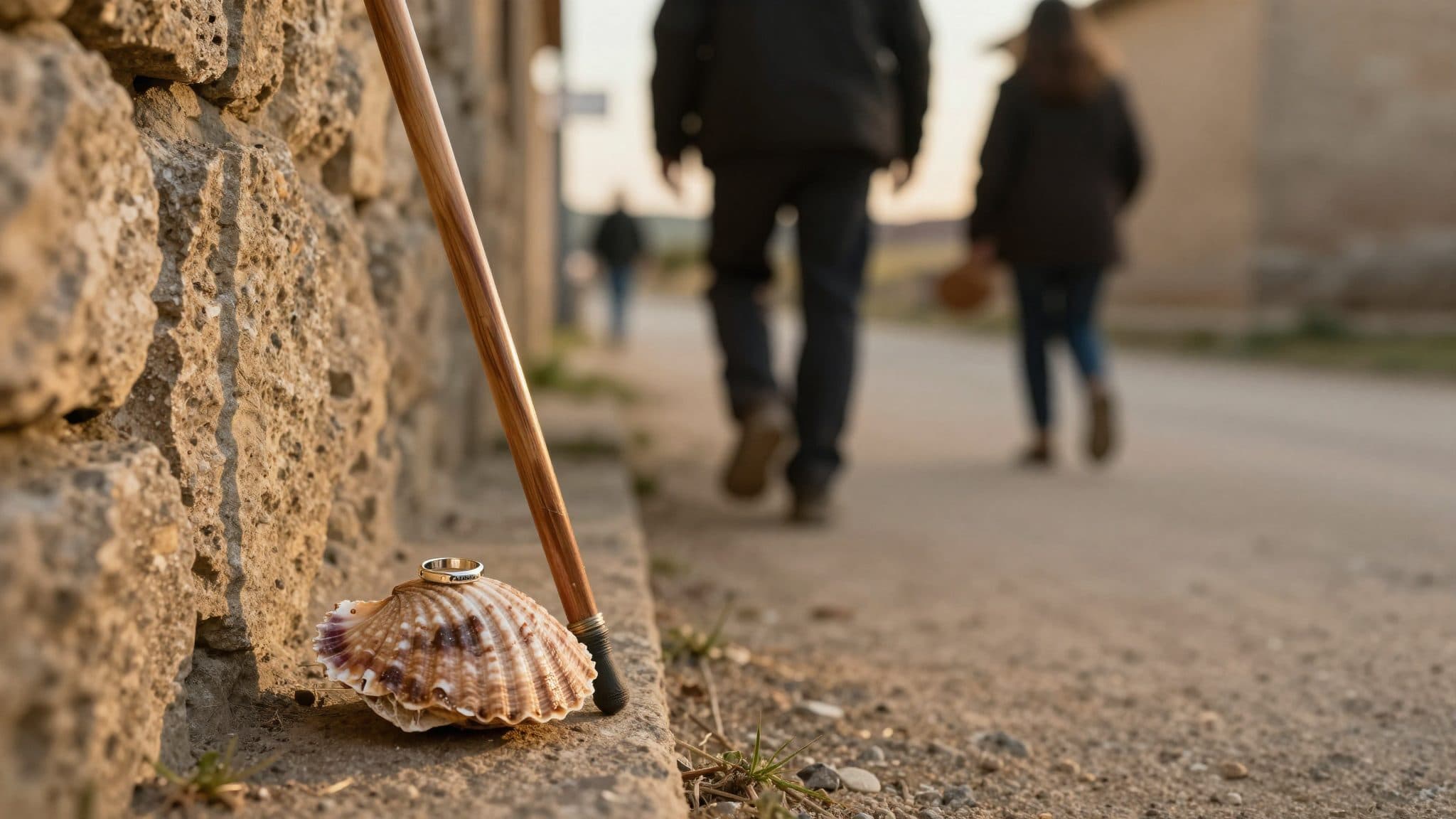 Ben Tewaag se ha prometido a los 50 años: amor en el Camino de Santiago