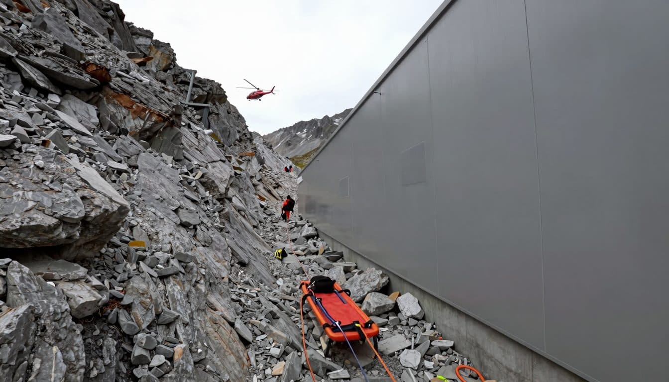 Un octogenario cae 80 metros durante una excursión de montaña en Carintia y queda en estado crítico