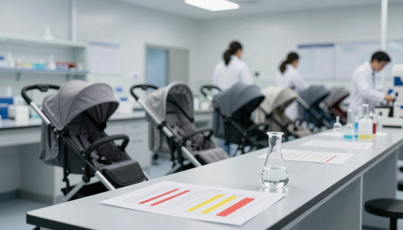 Test de cochecitos de VKI: cuatro modelos calificados como "buenos", varios suspenden en químicos y ergonomía