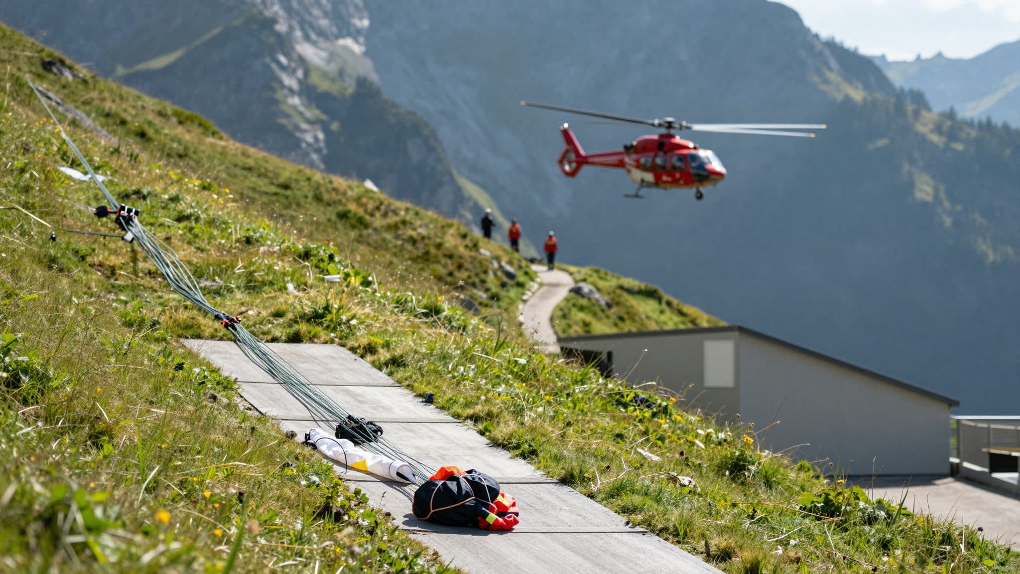 Accidente mortal de parapente en la Planai: una alemana de 38 años se estrella en Schladming