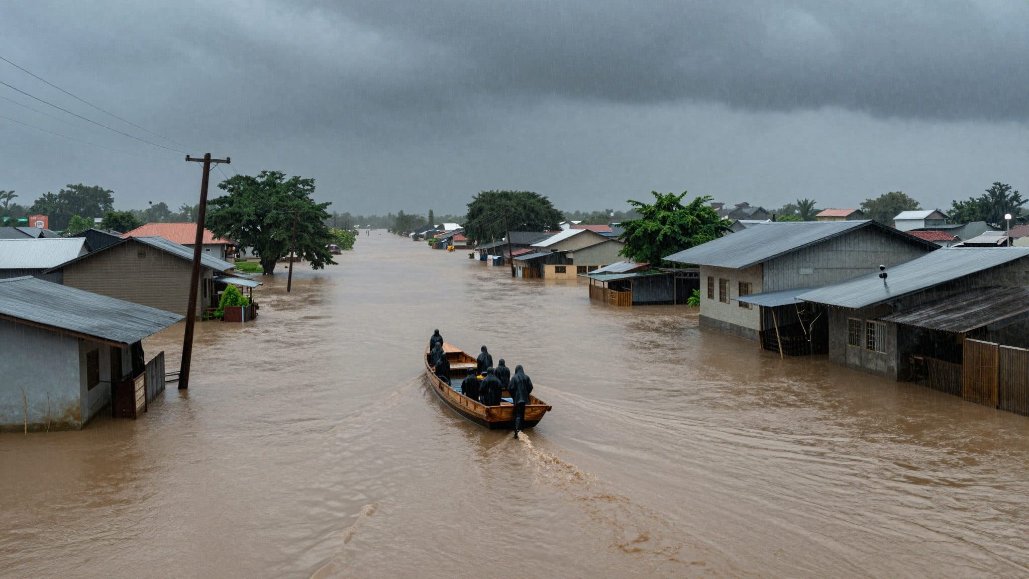 Fuertes inundaciones en Ghana y Costa de Marfil causan muertos y decenas de miles de desplazados