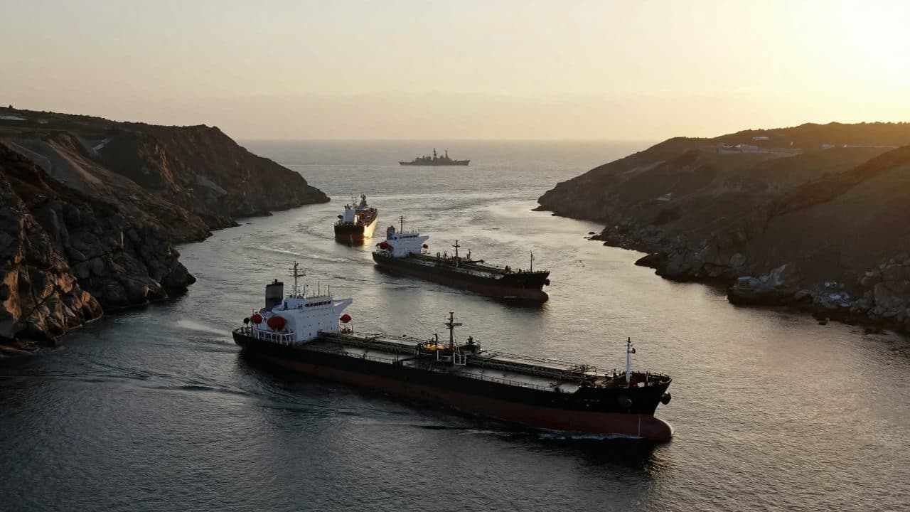 Más envíos de petróleo por el estrecho de Ormuz – los precios siguen bajo presión