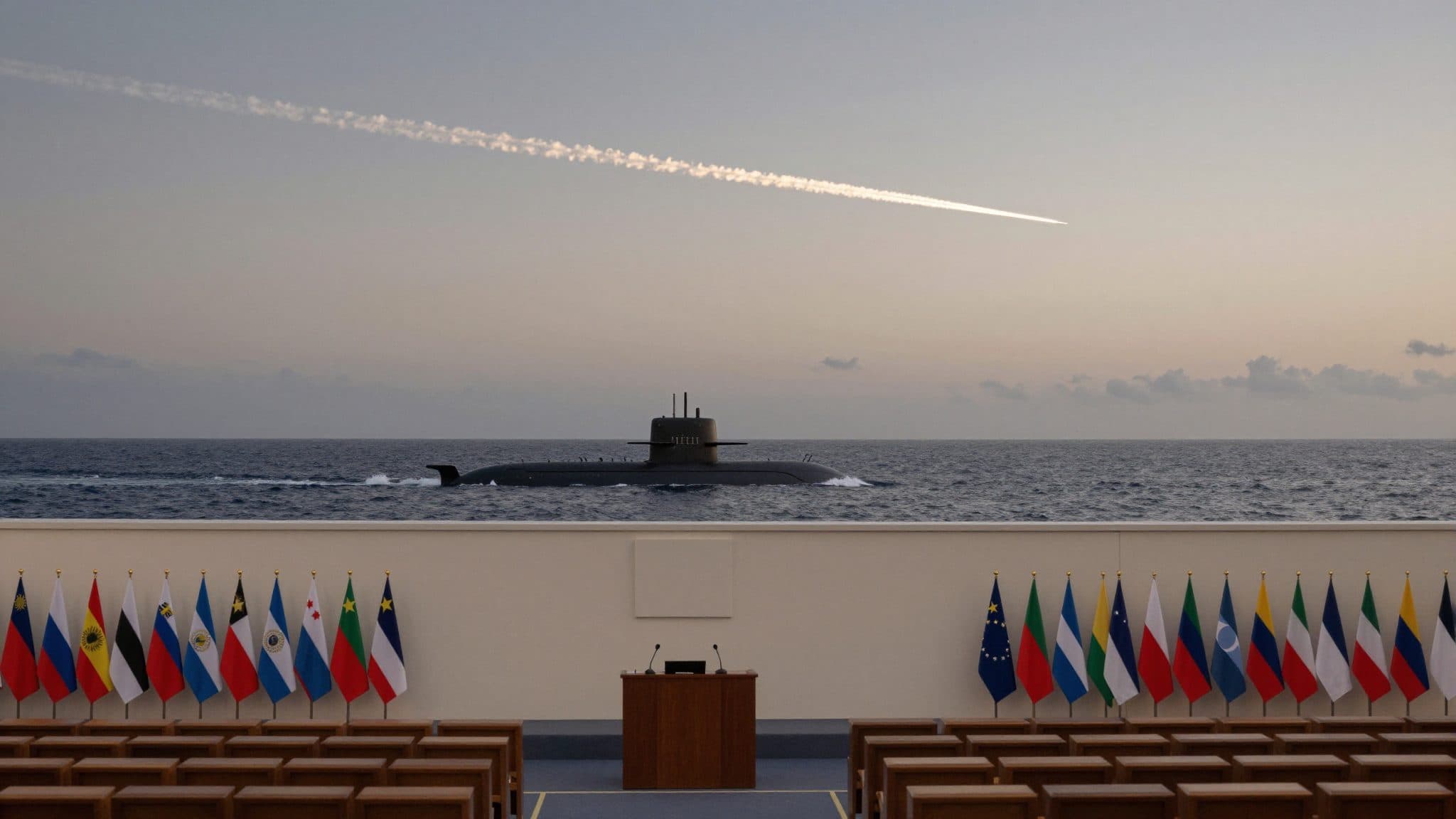 Países ribereños del Pacífico critican prueba china de misil intercontinental lanzado desde submarino en el Pacífico Sur