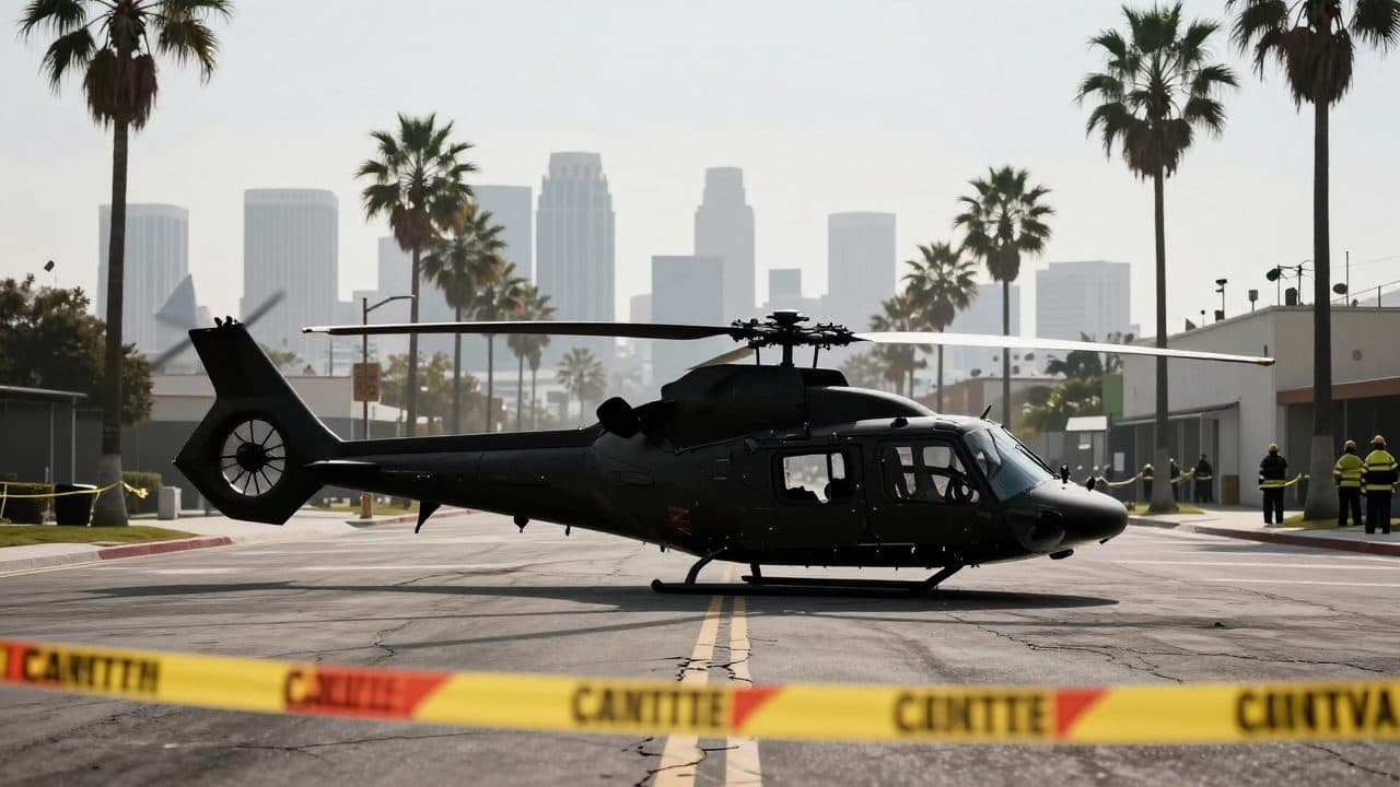 Se estrella un helicóptero de TV en Los Ángeles – La alcaldesa habla de una «noche trágica»