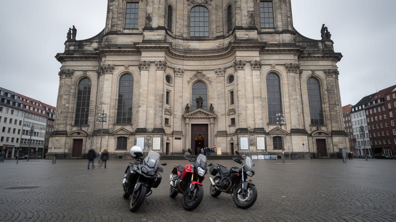 Servicio religioso para motociclistas en Hamburgo: notablemente menos moteros que antes en el Michel