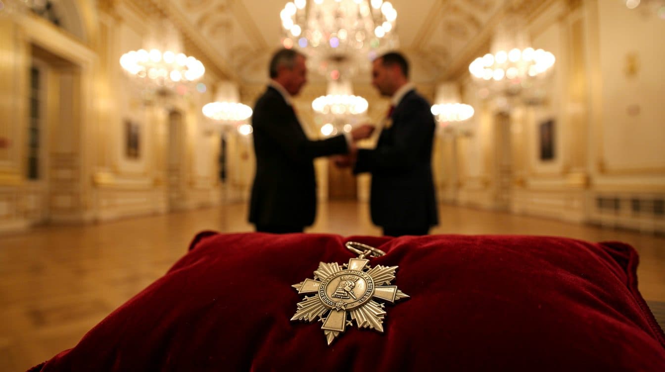 Günther Jauch condecorado en Potsdam con la Orden al Mérito del Estado de Brandeburgo