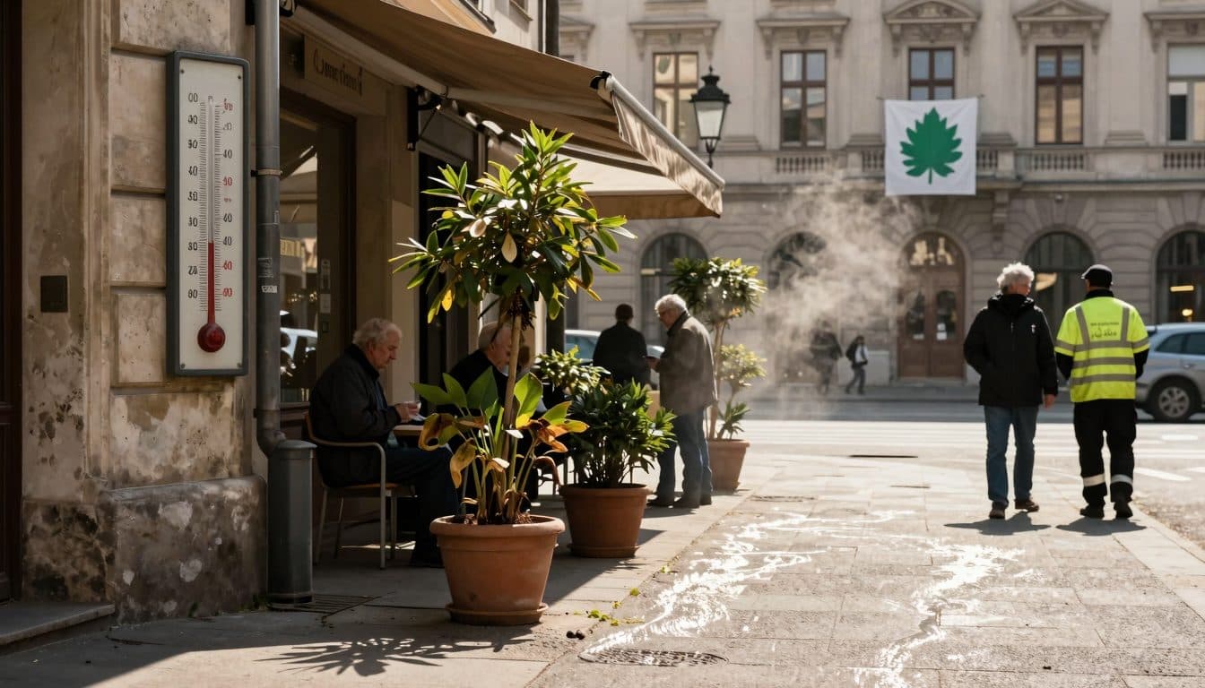 Greenpeace y Samariterbund exigen protección legal contra el calor en Austria