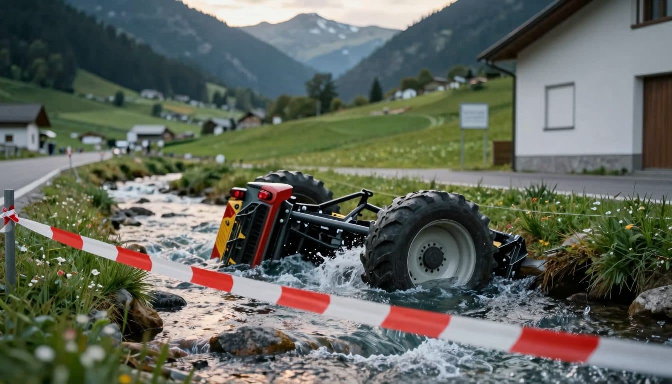 Accidente mortal de tractor en Tirol: muere un joven de 16 años