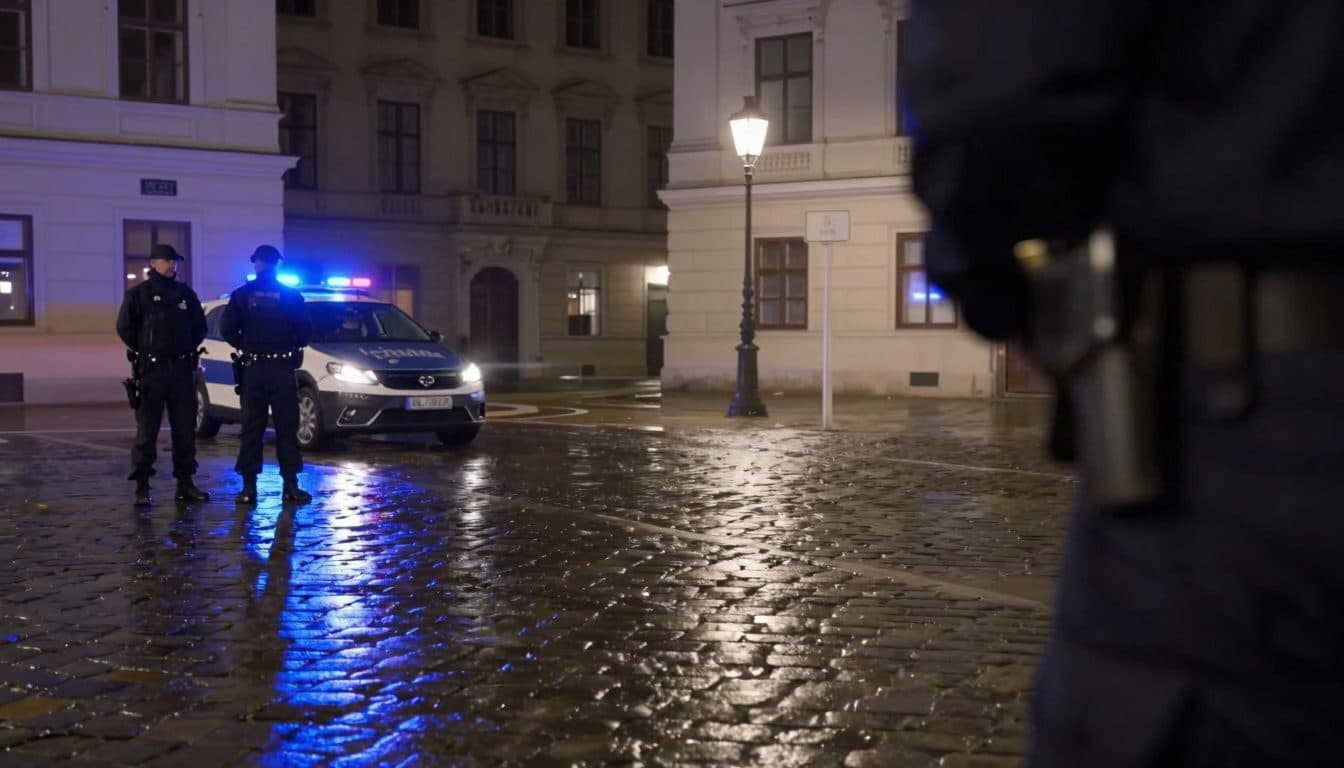Mujer ebria agarra la pistola de una policía en Ottakring y es denunciada