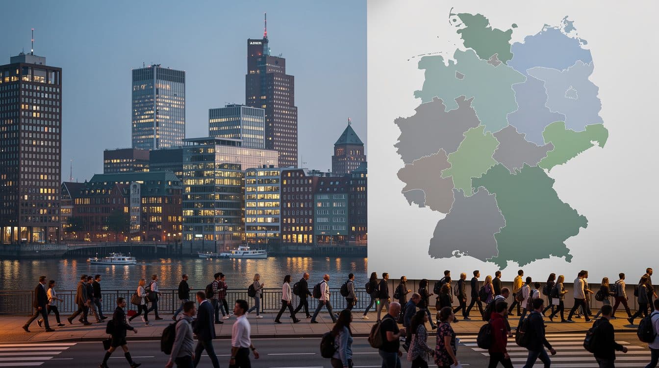 La población en Alemania descendió en 2025 por primera vez desde 2020