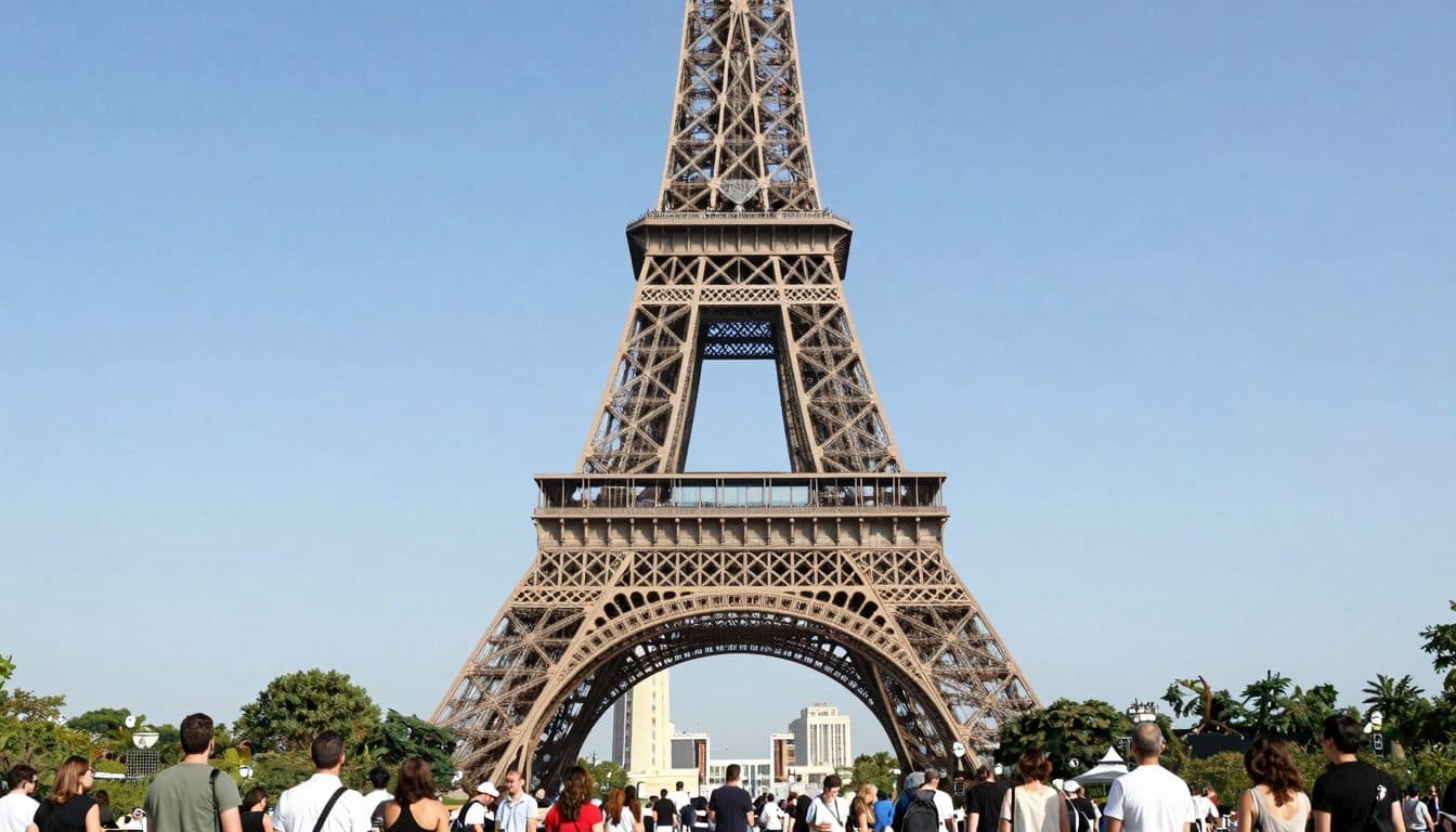 Ola de calor en Francia: la Torre Eiffel y el Louvre cierran antes, se acorta una etapa del Tour