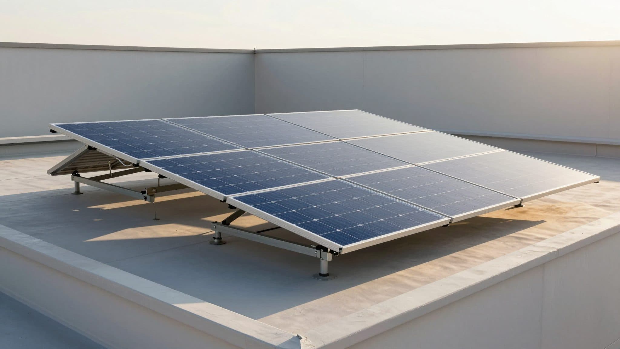 Planta solar plegable y orientable de la TU Graz genera hasta un 56 por ciento más de electricidad