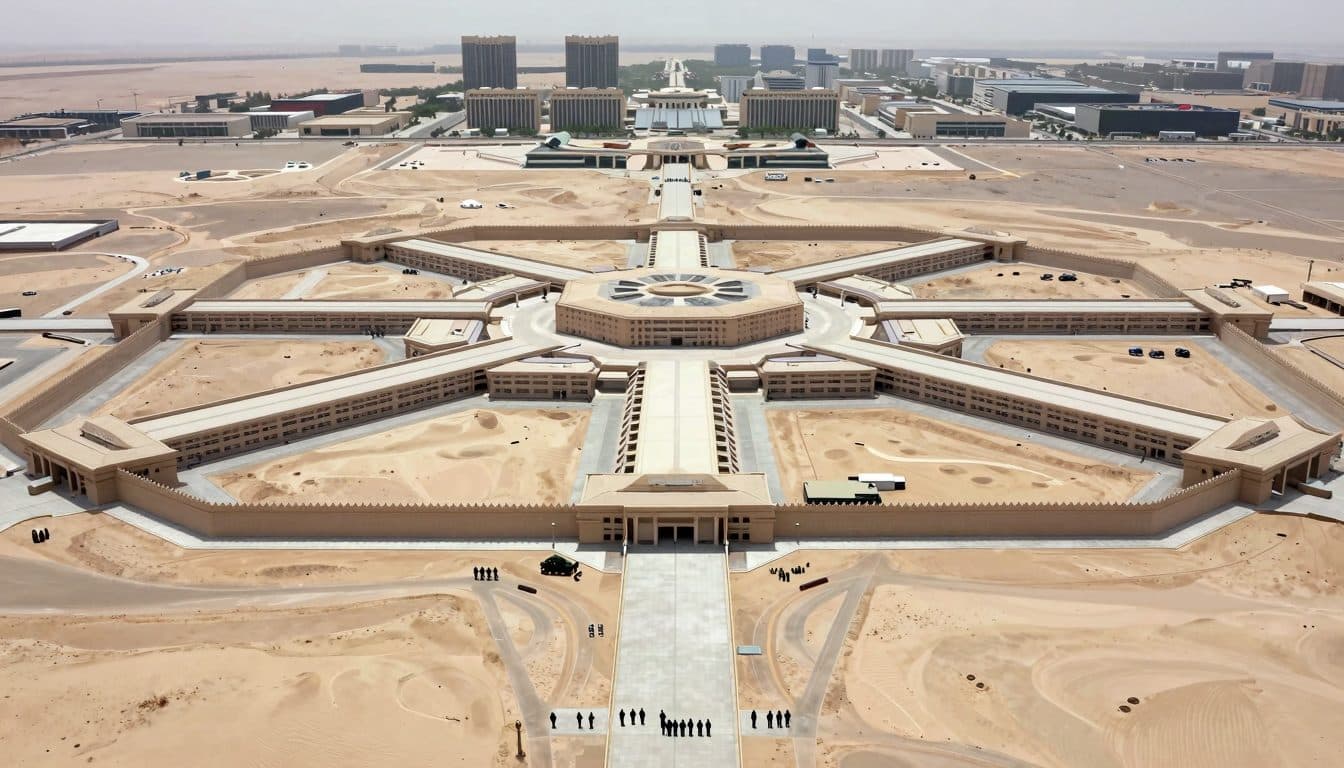 Egipto inaugura el cuartel general militar del Octágono, uno de los mayores centros de mando del mundo