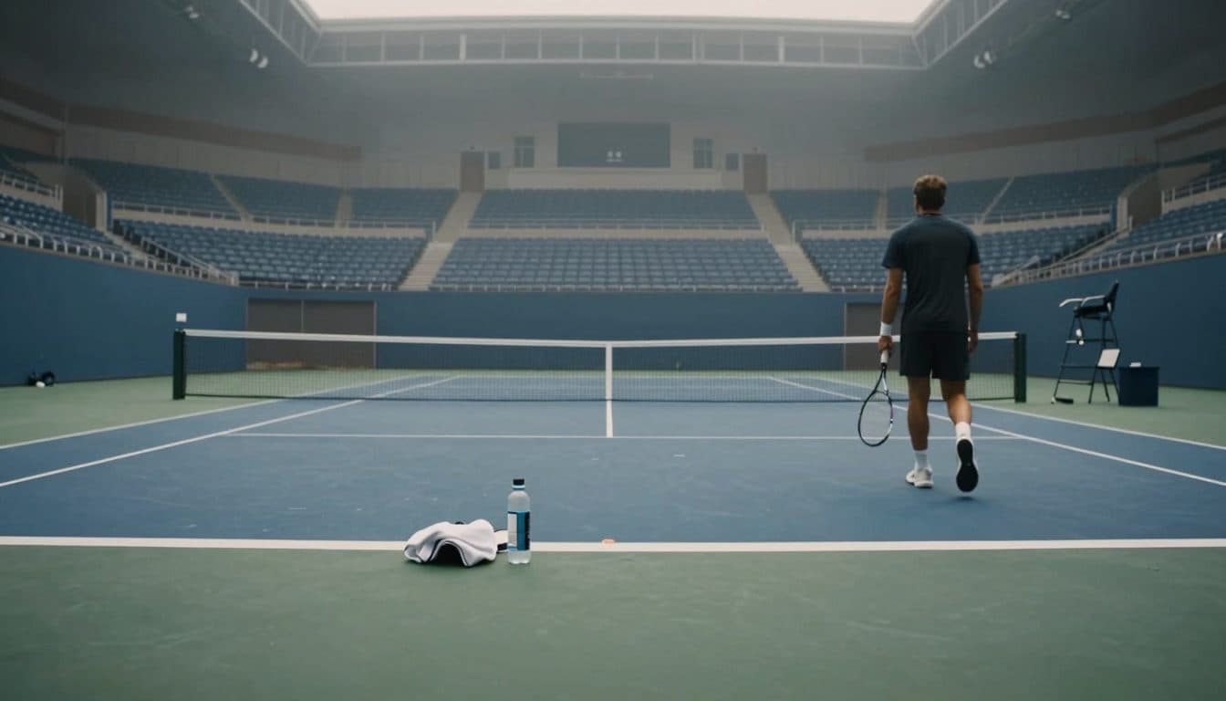 Djokovic pierde su regreso en Cincinnati y tiene que vomitar durante el partido