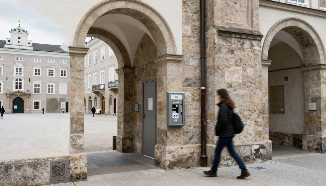 Salzburg elimina los urinarios gratuitos y sube a un euro la tarifa de los aseos en el casco antiguo