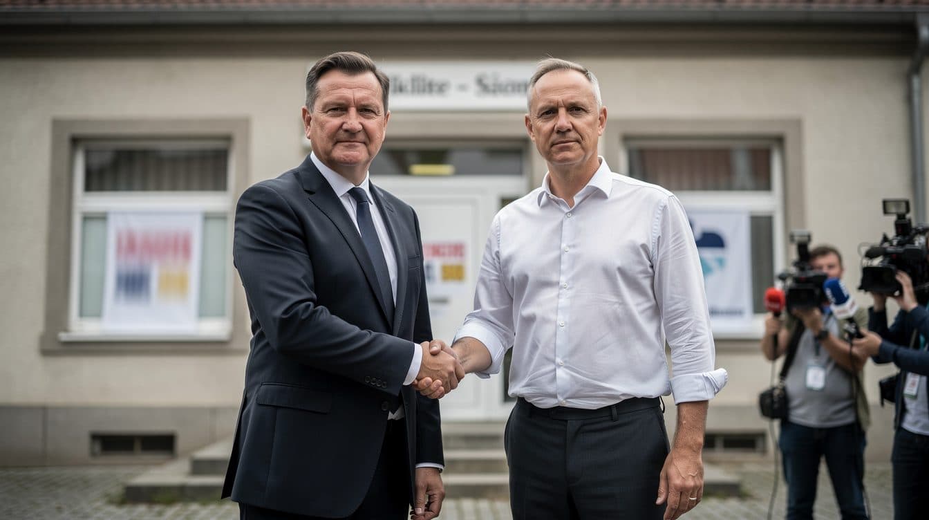 Marcus Hoffmann (CDU) gana la segunda vuelta en Aue-Bad Schlema con el 52,7% de los votos