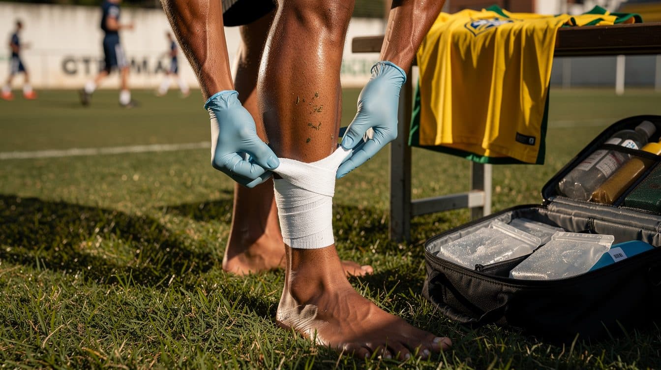 Neymar amenaza con una baja prolongada por lesión en la pantorrilla